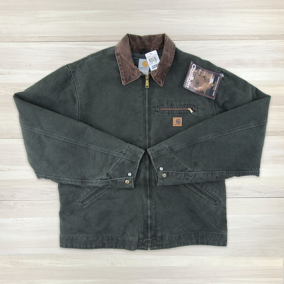 Carhartt J97 MOS Blanket Lined Detroit Jacket NWT - XL Tall Great Lakes Reclaimed Denim