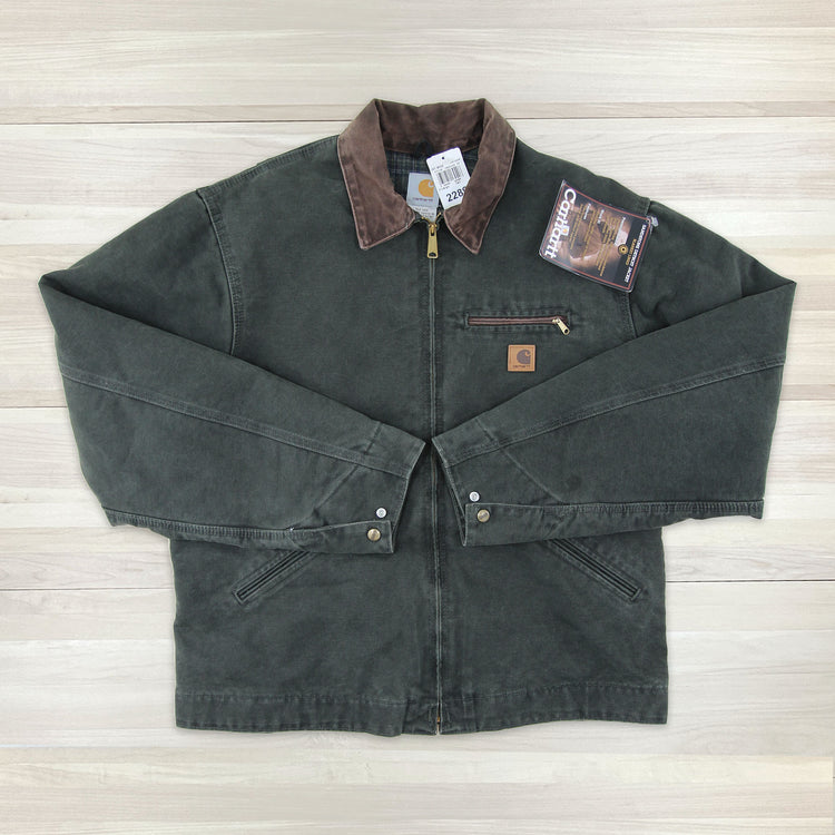 Carhartt J97 MOS Blanket Lined Detroit Jacket NWT - XL Tall Great Lakes Reclaimed Denim