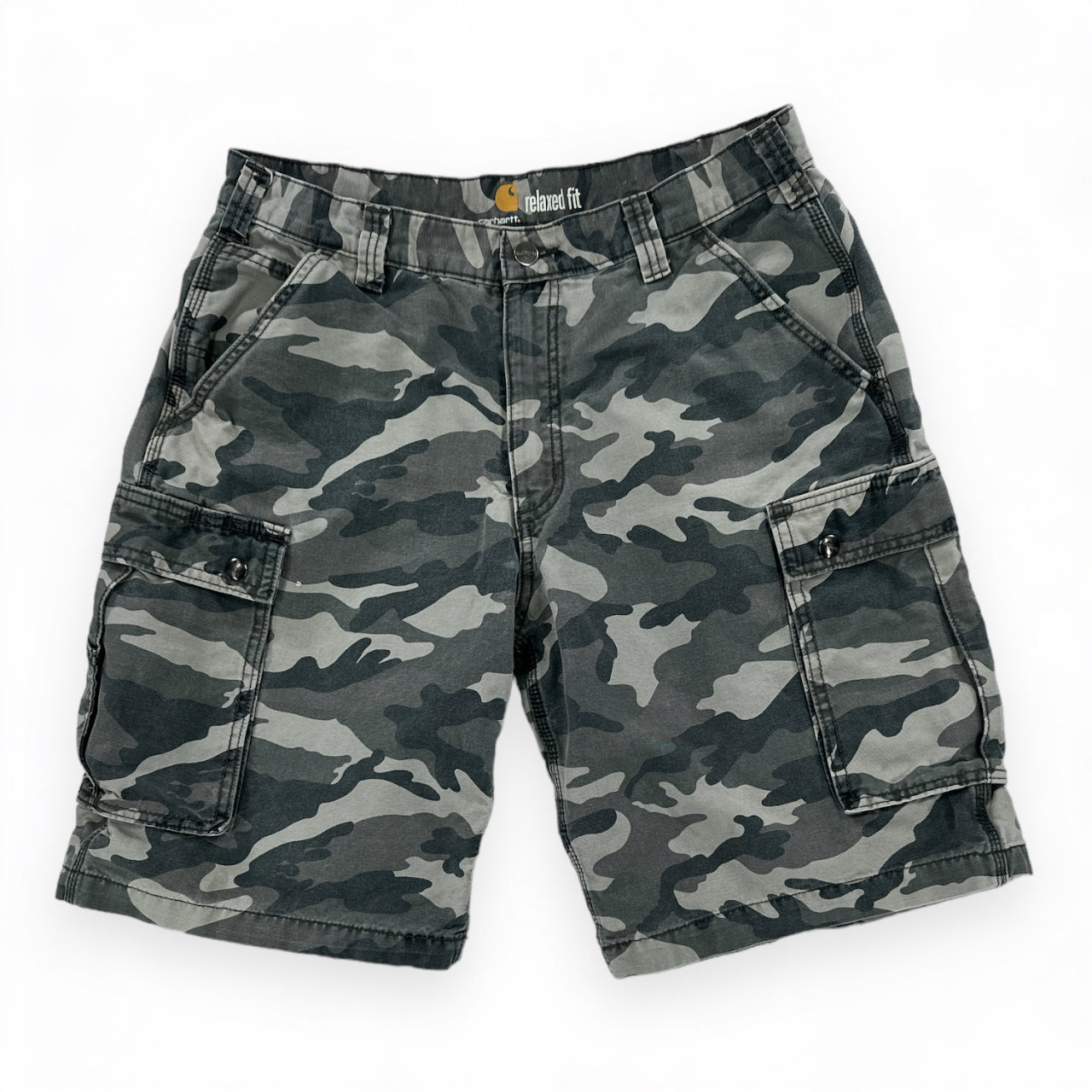 Carhartt Relaxed Fit Shorts Great Lakes Reclaimed Denim