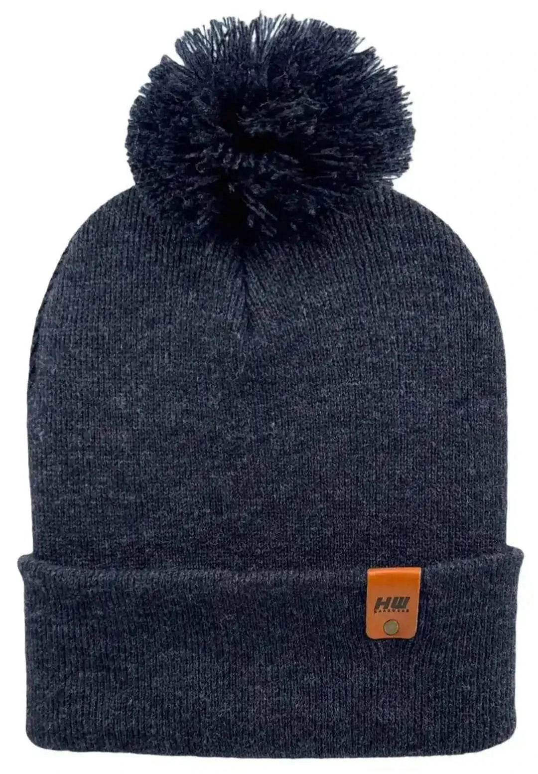 CPP1 HAAKWEAR PomPom Beanie - Made in USA - Denim Blue