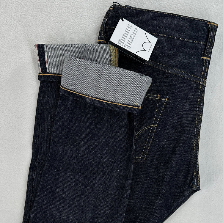 Edwin Europe ED-55 Regular Tapered Sample - 29x34 Great Lakes Reclaimed Denim