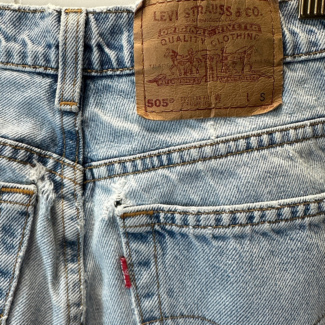 Levi's Women's Size 9 Short Vintage 1996 505 Straight Leg Jeans - 28x30