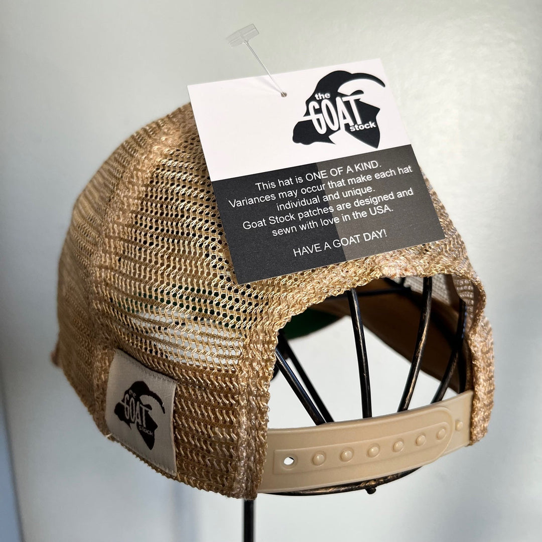 Irish Distressed Mesh Snapback Baseball Cap