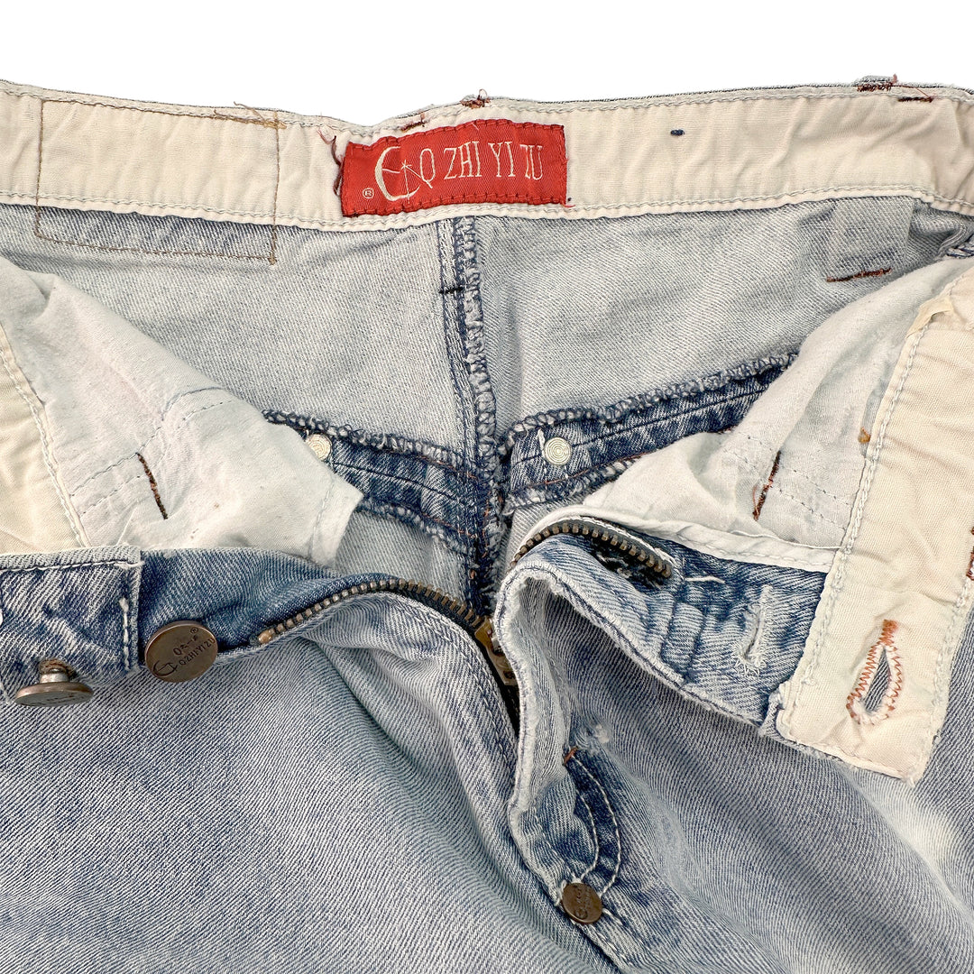 Vintage Q Zhi Yi Zu Jeans Houlipai Baggy Jeans - Women's 28x29