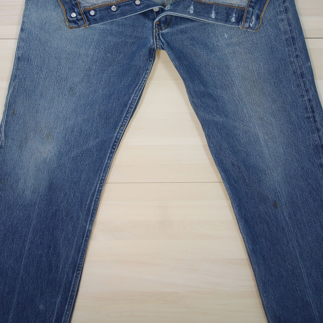 Men's Vintage Levi's 501 (501xx) - Measures 33x28 Great Lakes Reclaimed Denim