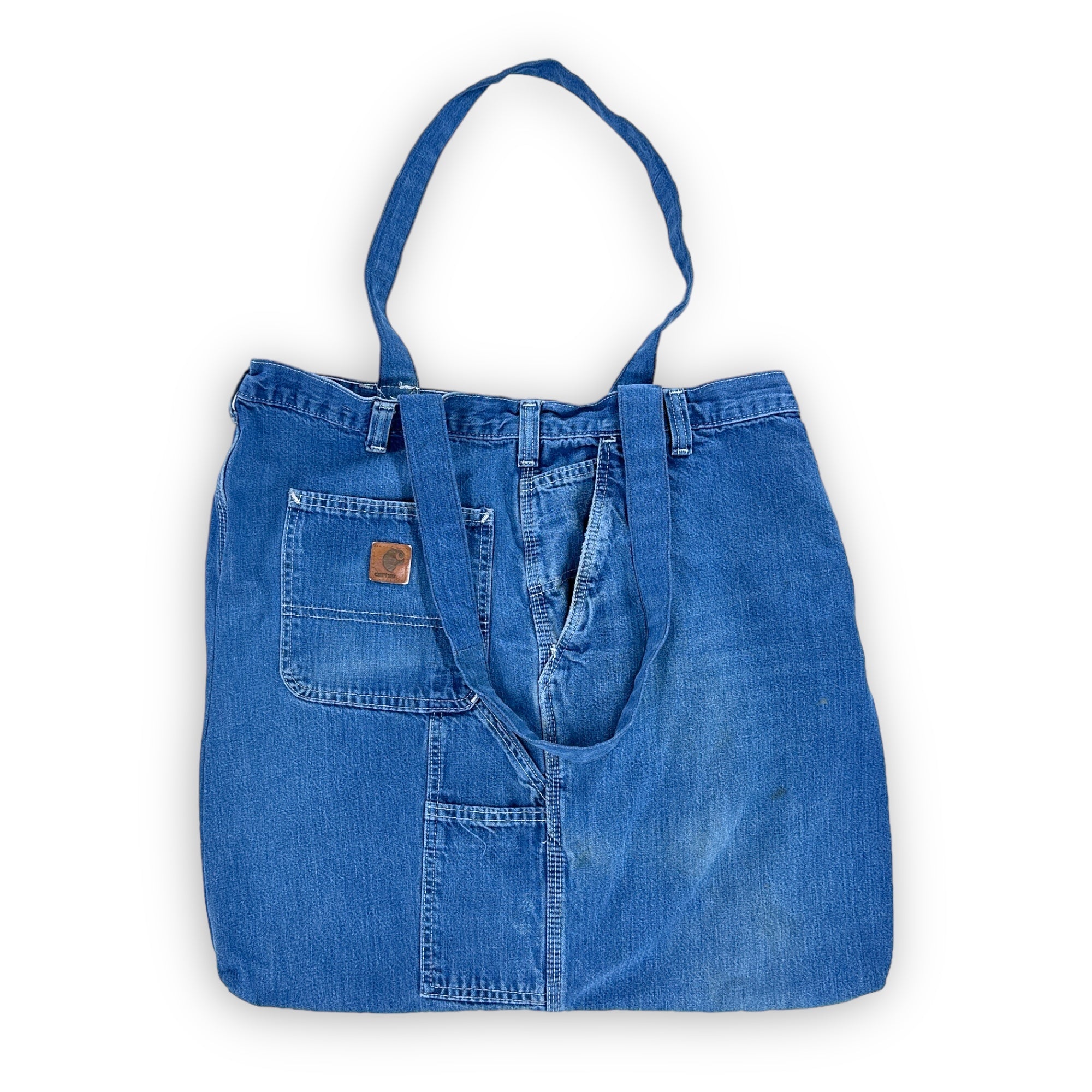 Thrashed Recycled Carhartt Jeans Tote Bag