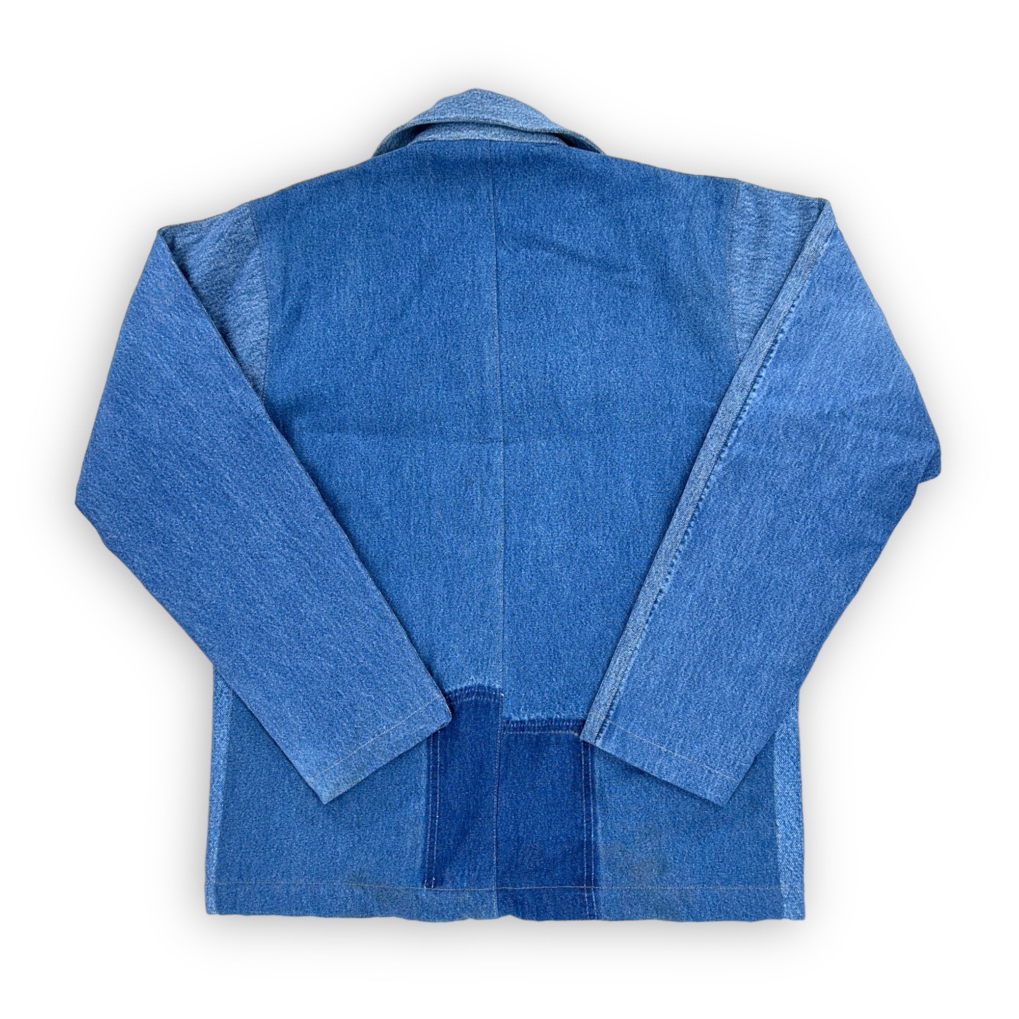 Chore Coat Made From Recycled Dickies Work Jeans - Small-4