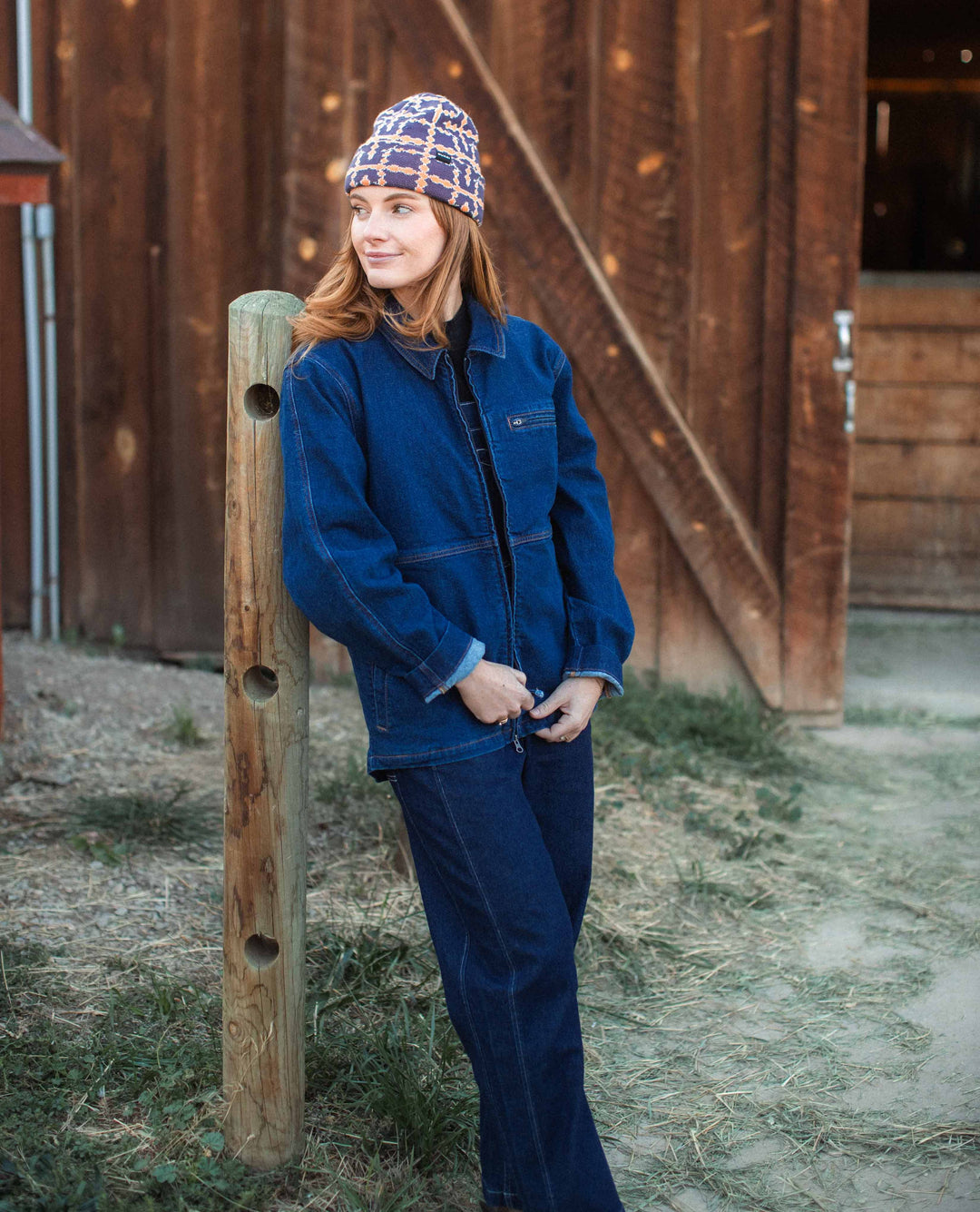 Unisex Denim Utility Jacket