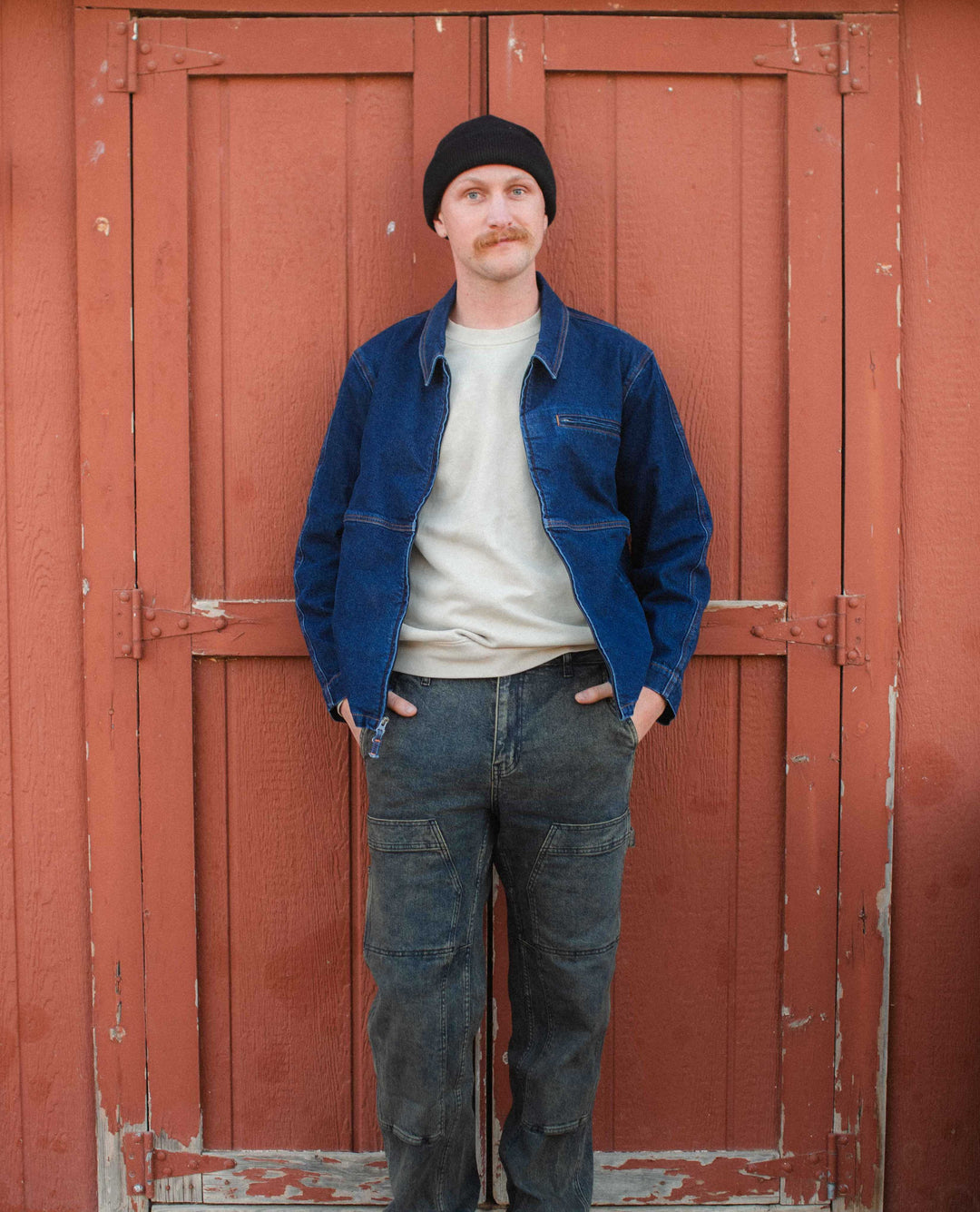 Unisex Denim Utility Jacket