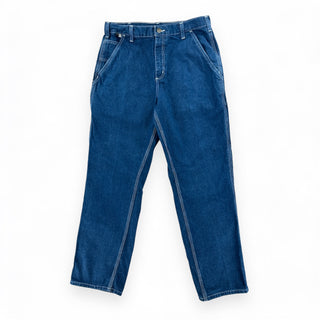 Carhartt FR Carpenters Jeans Men's 34x34 Great Lakes Reclaimed Denim