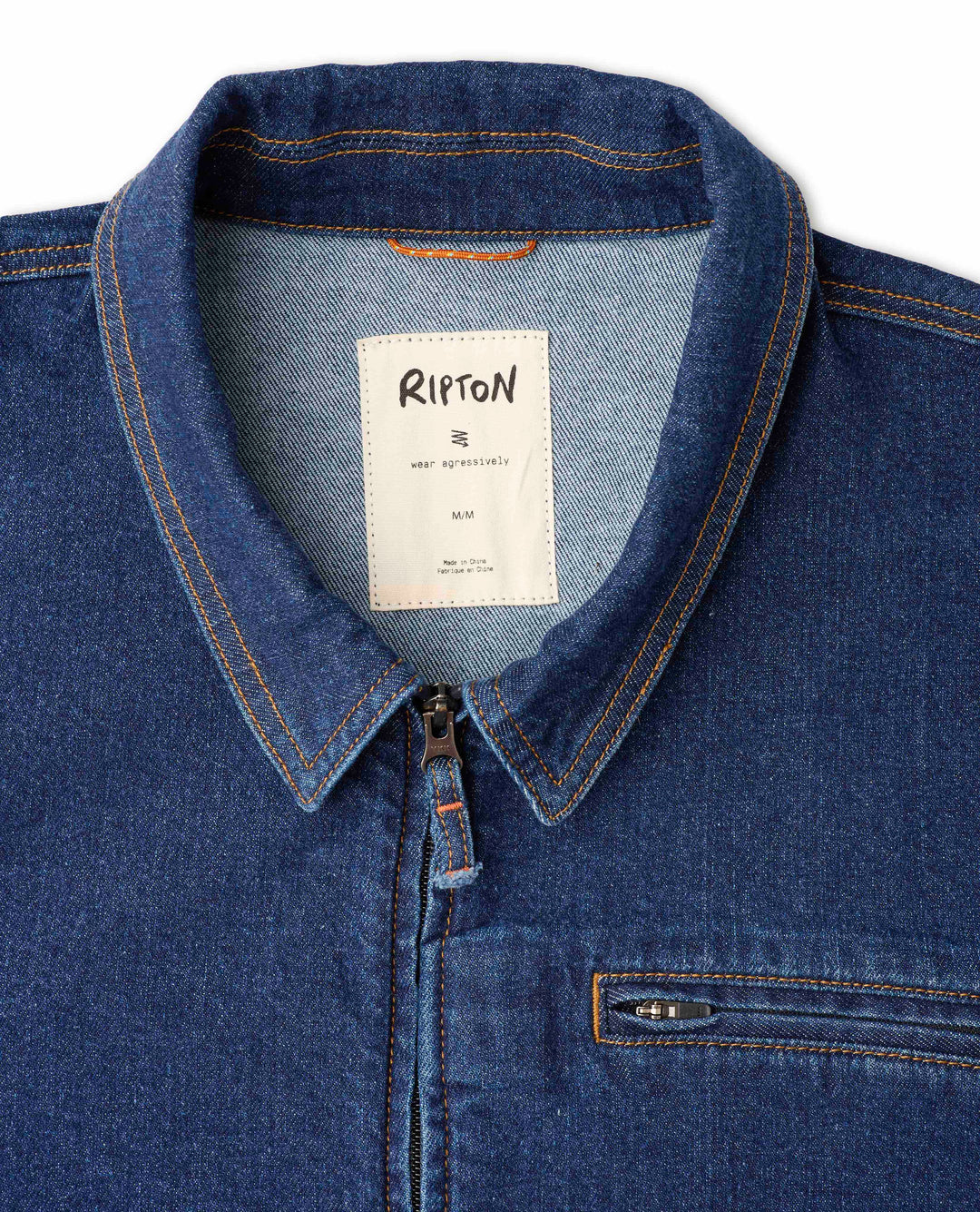 Unisex Denim Utility Jacket