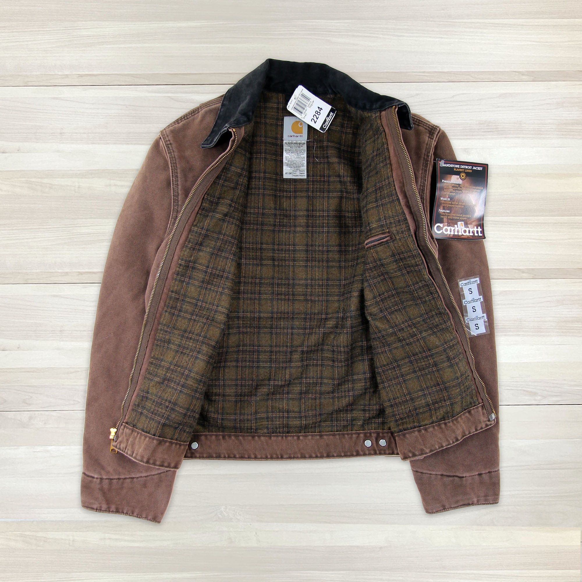 J97CHT USA製 Carhartt デトロイトジャケット chestnut