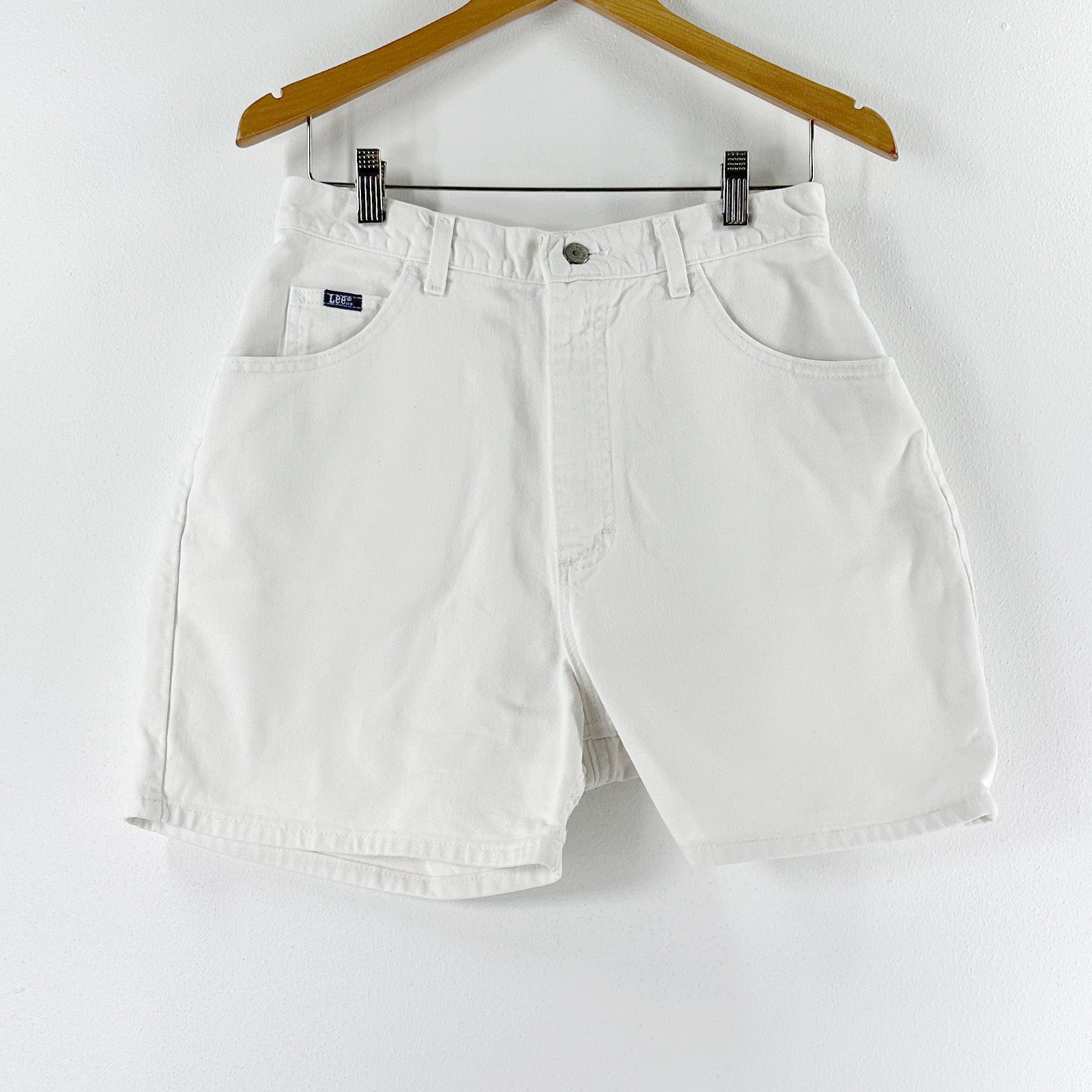 Vintage Lee Shorts - 100% Cotton - 29 Waist Great Lakes Reclaimed Denim