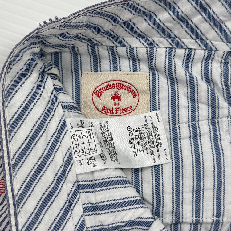 Brooks Brothers Red Fleece Shorts SKU: 2943 - Great Lakes Reclaimed Denim