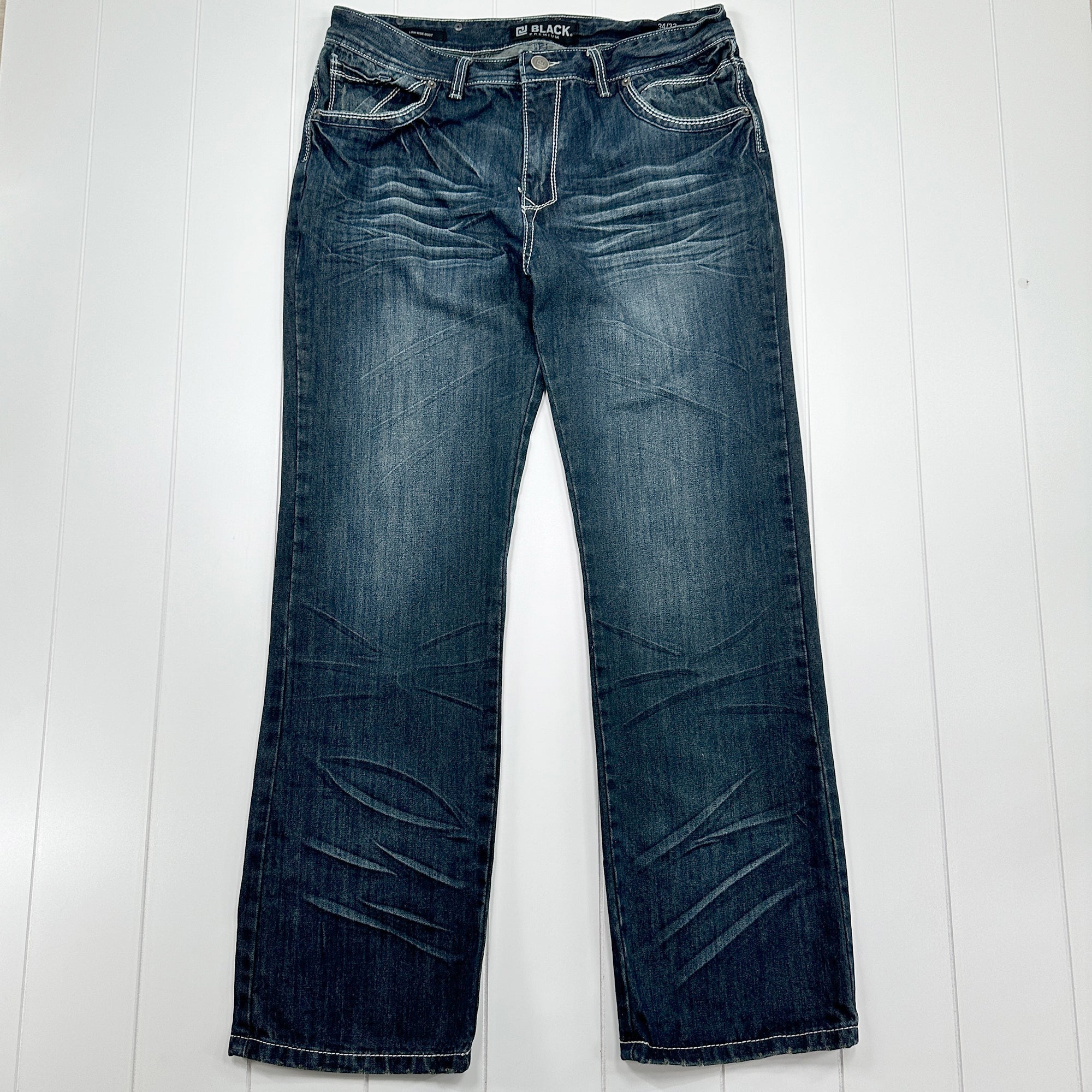 CJ Black Jeans SKU: 2745 - Great Lakes Reclaimed Denim
