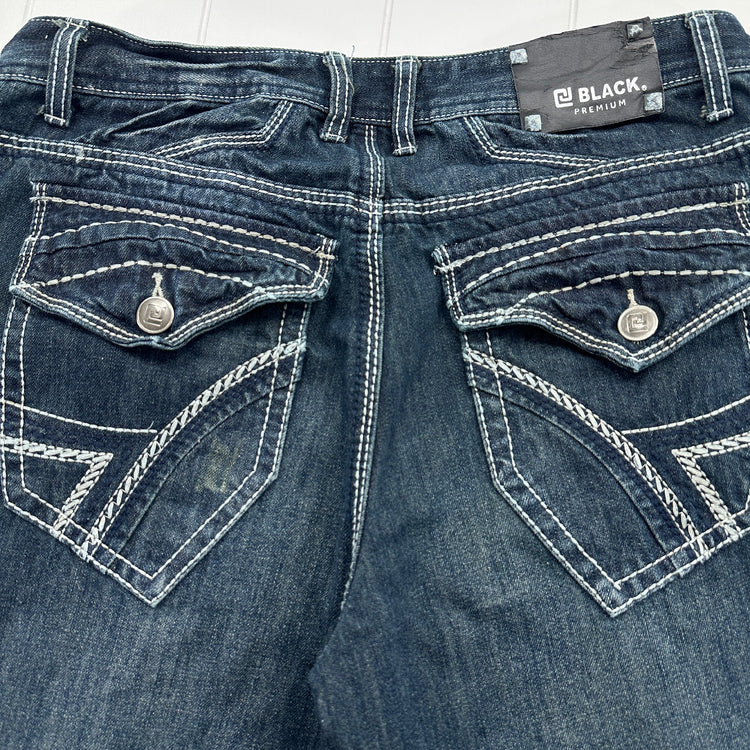 CJ Black Jeans SKU: 2745 - Great Lakes Reclaimed Denim