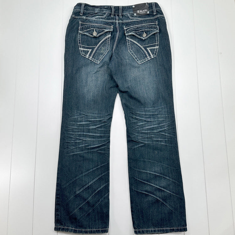 CJ Black Jeans SKU: 2745 - Great Lakes Reclaimed Denim