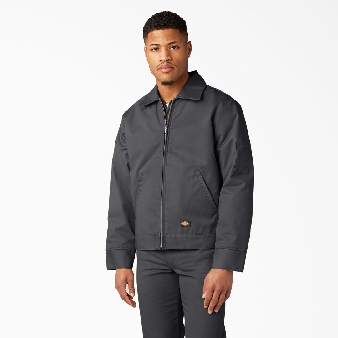Dickies Coats & Jackets SKU: dickies-insulated-eisenhower-jacket-black-tj1543 - Great Lakes Reclaimed Denim