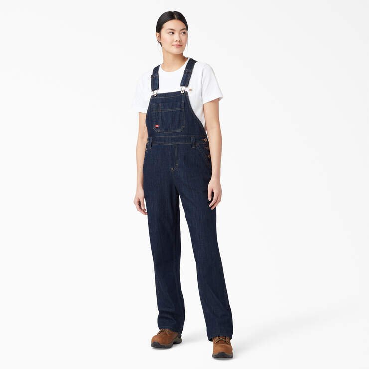 Dickies Overalls SKU: womens-relaxed-fit-bib-overalls-fb2067 - Great Lakes Reclaimed Denim
