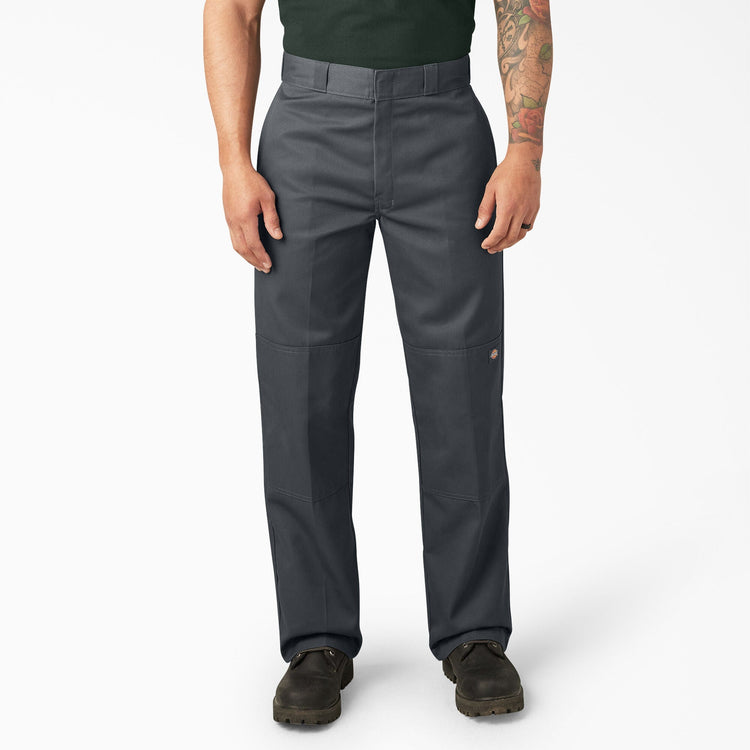 Dickies Pants SKU: dickies-loose-fit-double-knee-work-pants-8528313 - Great Lakes Reclaimed Denim
