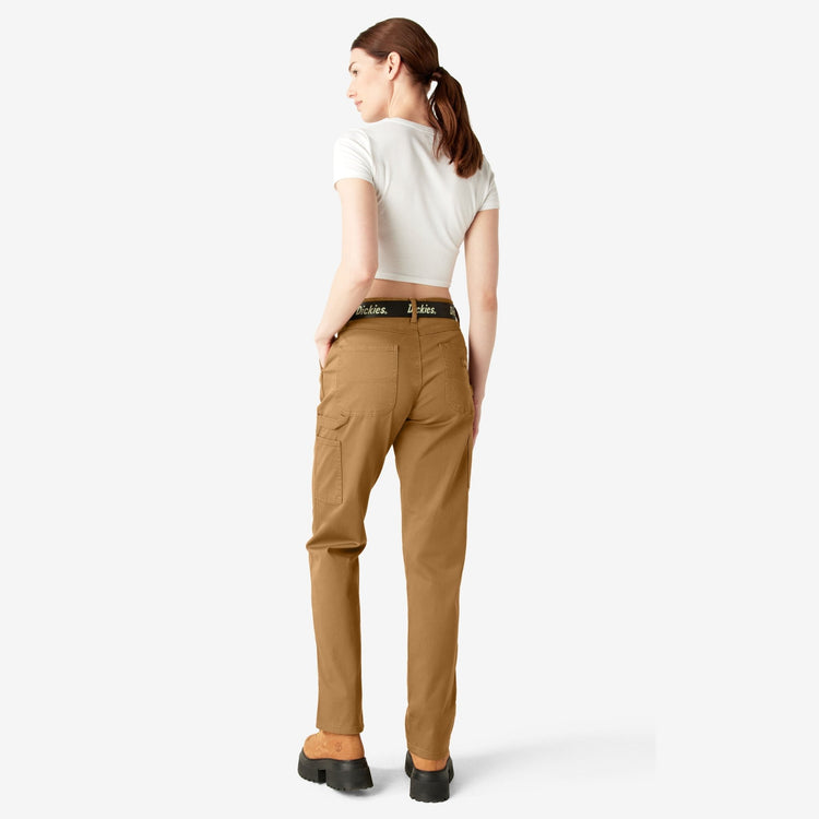 Dickies Pants SKU: womens-relaxed-fit-carpenter-pants-fpr5165 - Great Lakes Reclaimed Denim