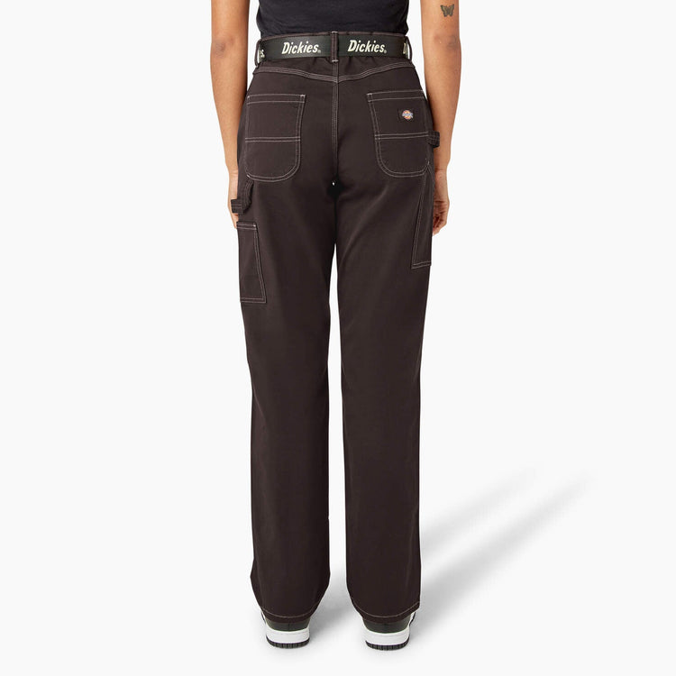 Dickies Pants SKU: womens-relaxed-fit-carpenter-pants-fpr5165 - Great Lakes Reclaimed Denim