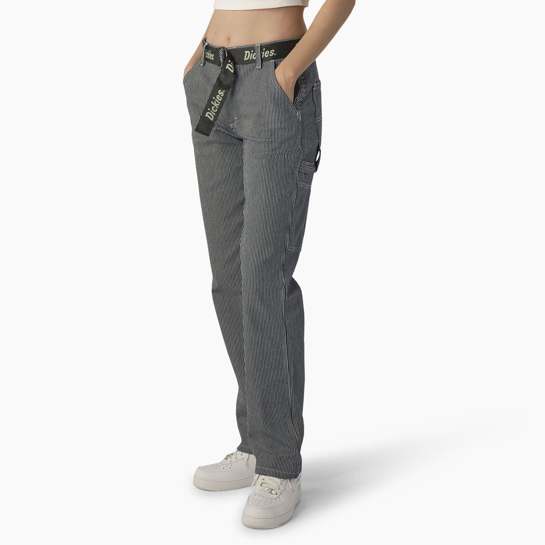 Dickies Pants SKU: womens-relaxed-fit-carpenter-pants-fpr5166 - Great Lakes Reclaimed Denim