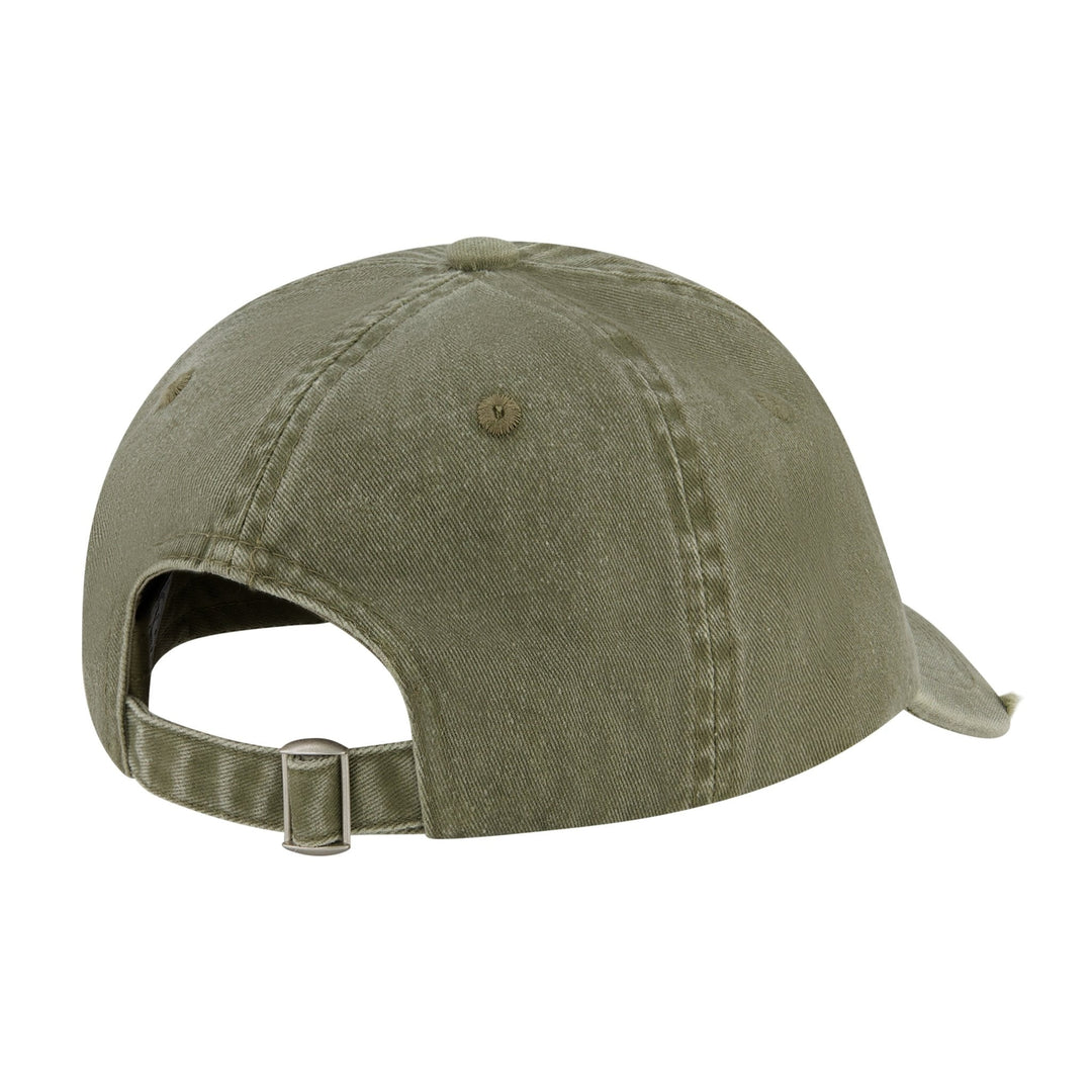 Saint Perry Distressed Olive Green Cap