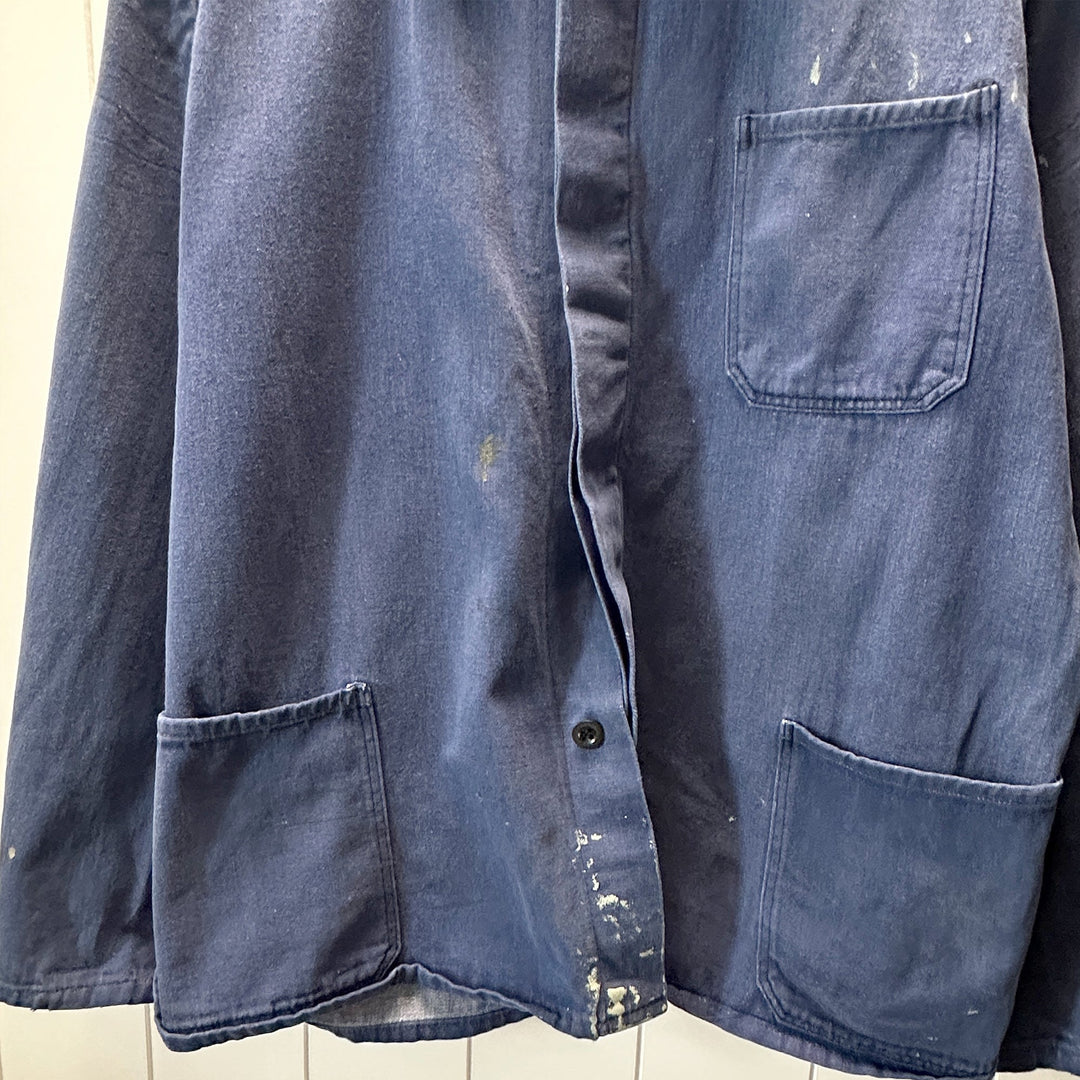 Echt Hydronblau French Workwear SKU: 3107 - Great Lakes Reclaimed Denim