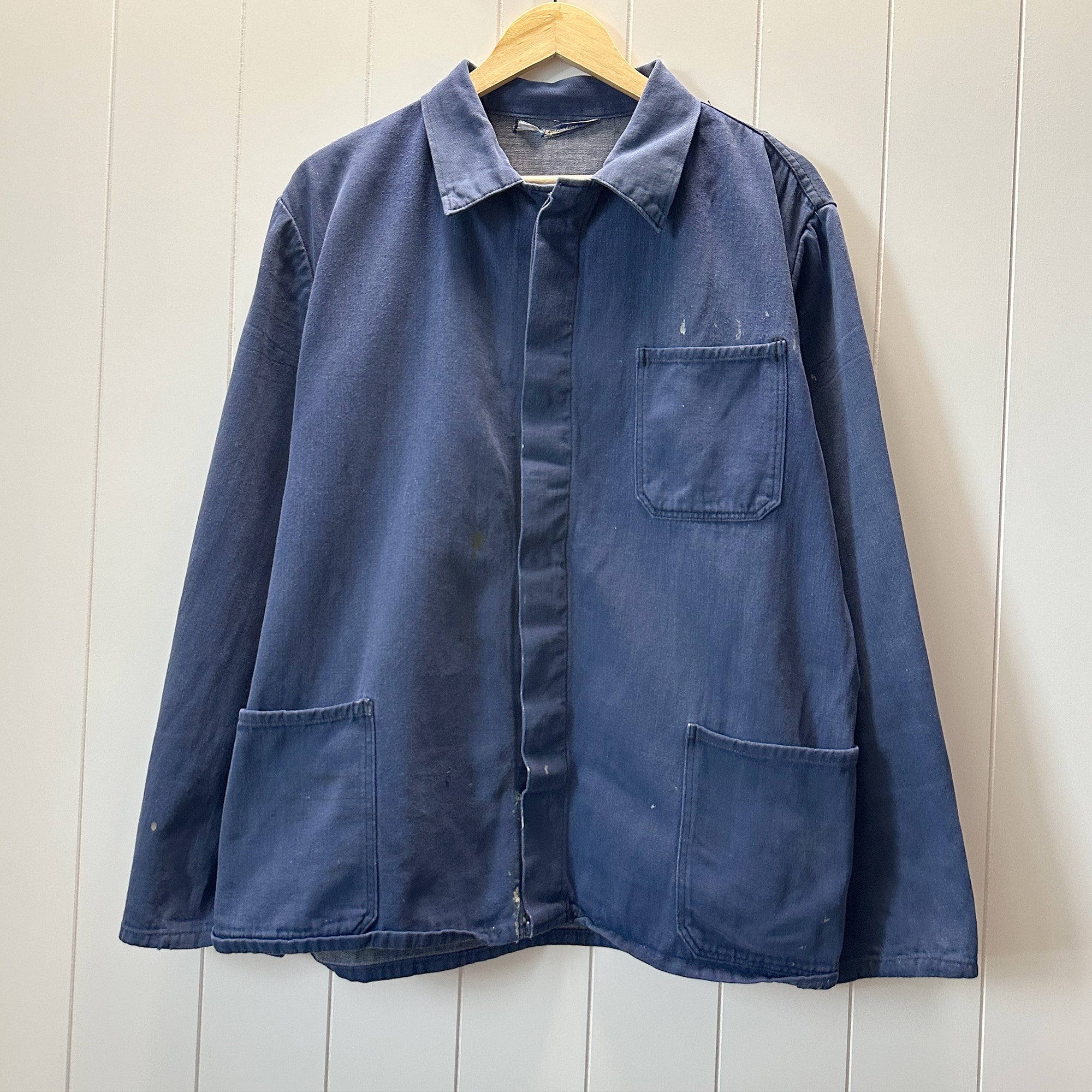 Echt Hydronblau French Workwear SKU: 3107 - Great Lakes Reclaimed Denim