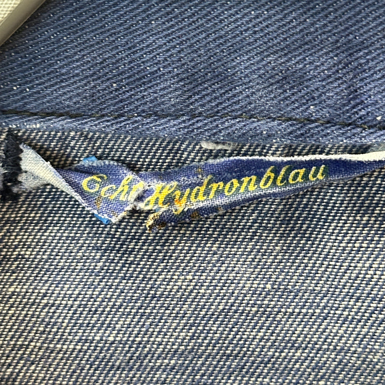 Echt Hydronblau French Workwear SKU: 3107 - Great Lakes Reclaimed Denim