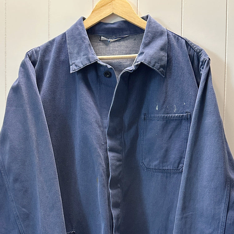 Echt Hydronblau French Workwear SKU: 3107 - Great Lakes Reclaimed Denim