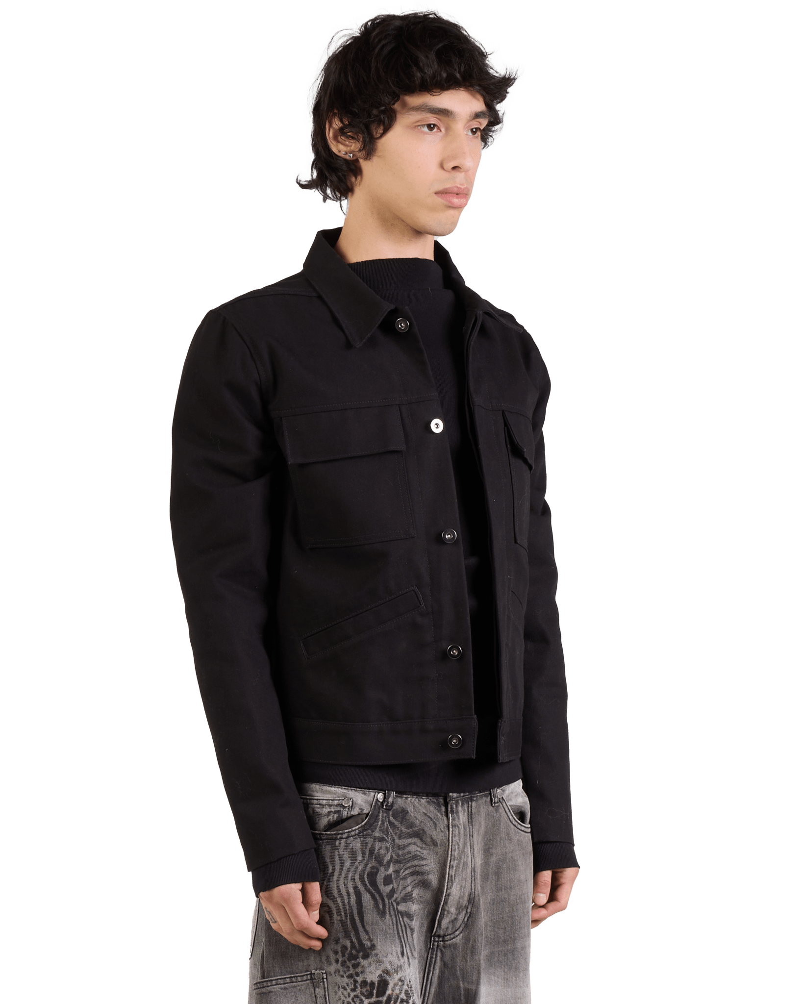 Fait Par Lui Coats & Jackets SKU: sku-46411424792743 - Great Lakes Reclaimed Denim