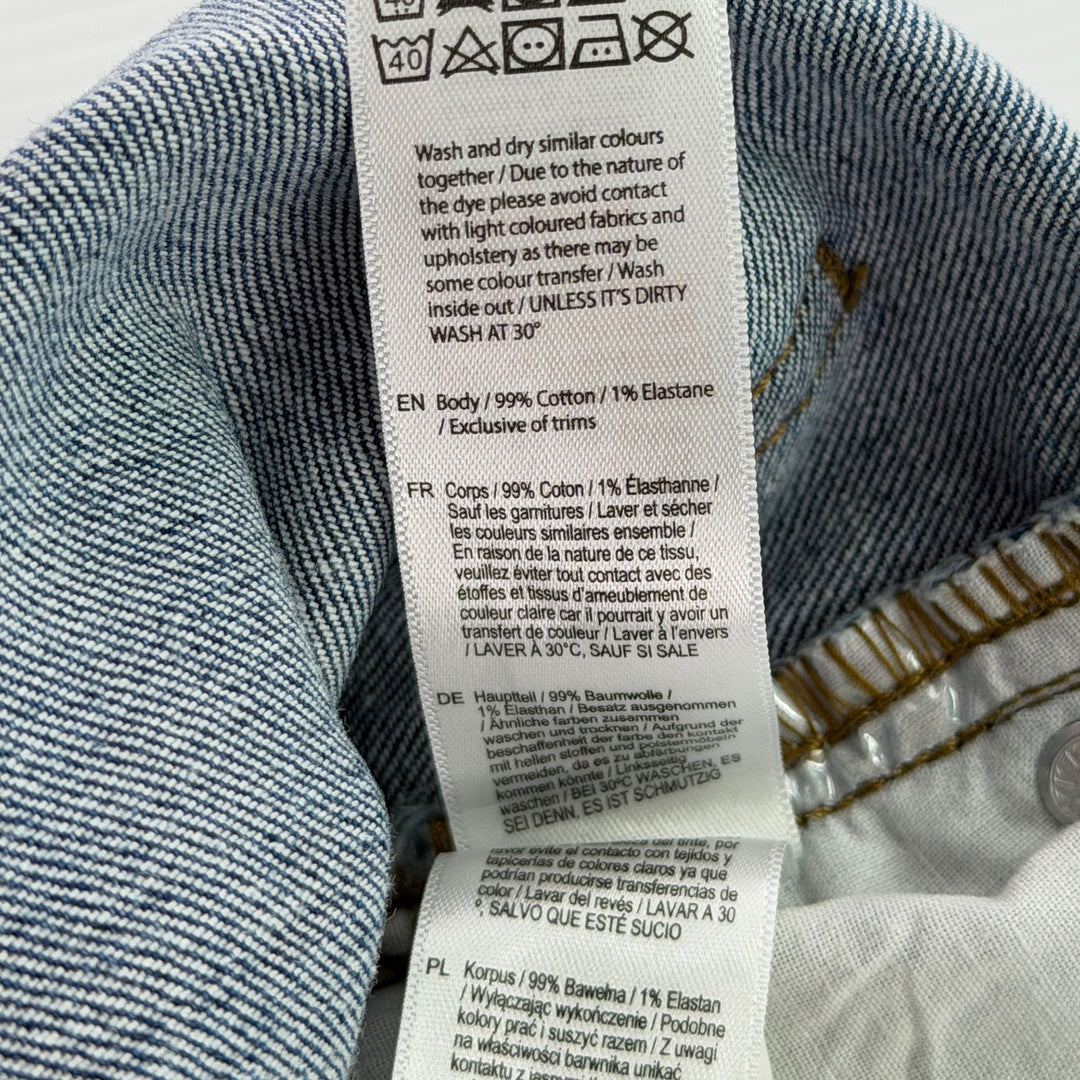 F&F Shorts SKU: 1551 - Great Lakes Reclaimed Denim