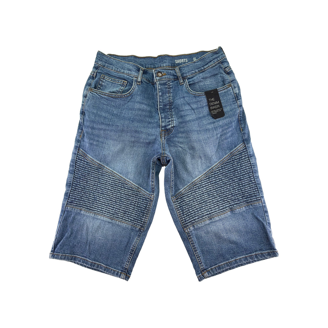 F&F Shorts SKU: 1551 - Great Lakes Reclaimed Denim