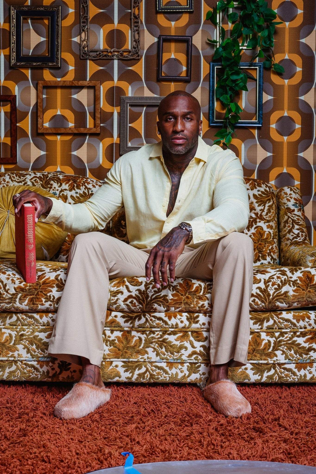 SAINT PERRY Flare Pants - Beige