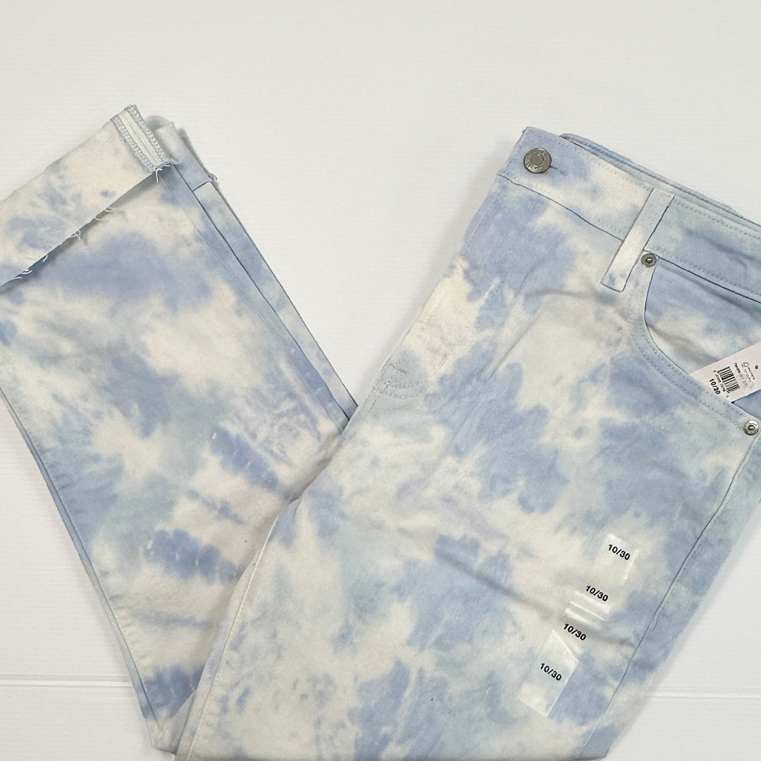 Gap Mid Rise Acid Bleached Boyfriend Ankle Jeans - 10/30 - NWT