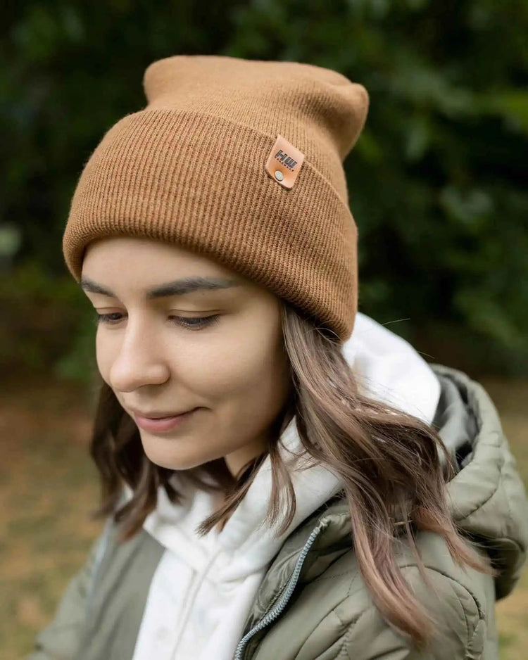 HAAKWEAR USA Beanies SKU: HWCCHS1BR - Great Lakes Reclaimed Denim