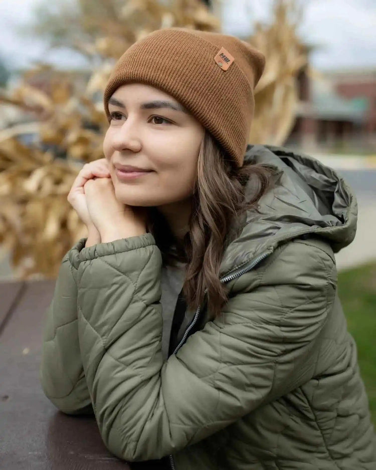 HAAKWEAR USA Beanies SKU: HWCCHS1BR - Great Lakes Reclaimed Denim