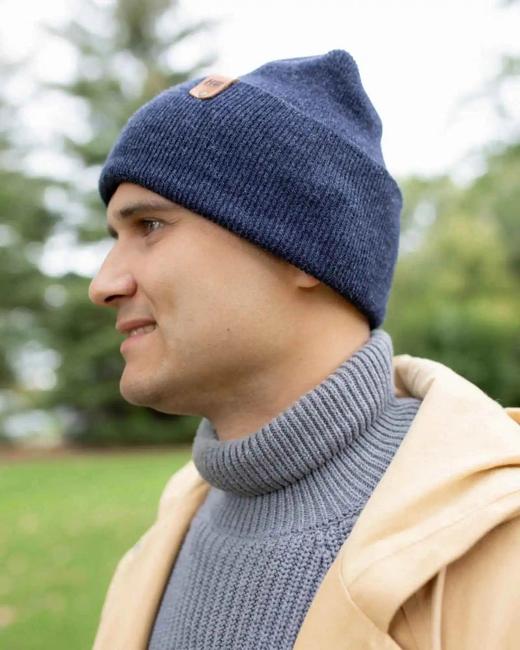 HAAKWEAR USA Beanies SKU: HWCCHS1DN - Great Lakes Reclaimed Denim