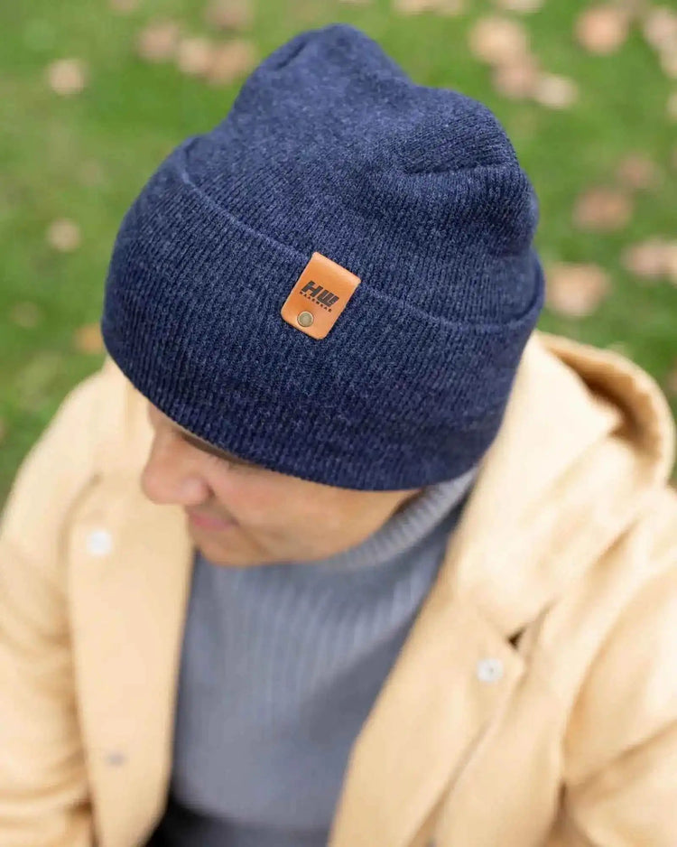 HAAKWEAR USA Beanies SKU: HWCCHS1DN - Great Lakes Reclaimed Denim