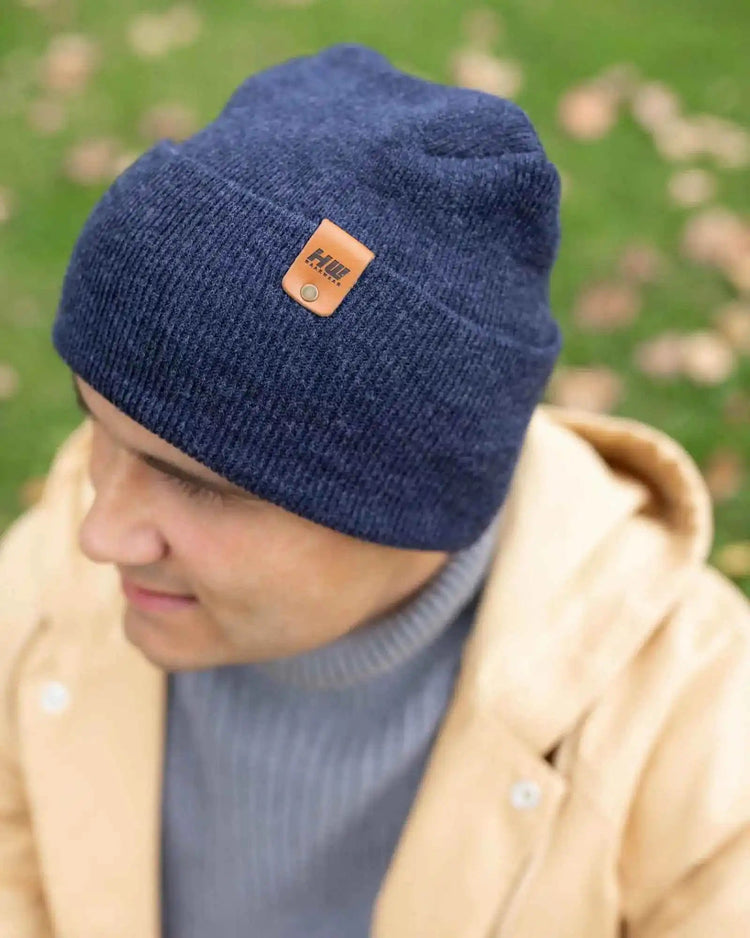 HAAKWEAR USA Beanies SKU: HWCCHS1DN - Great Lakes Reclaimed Denim
