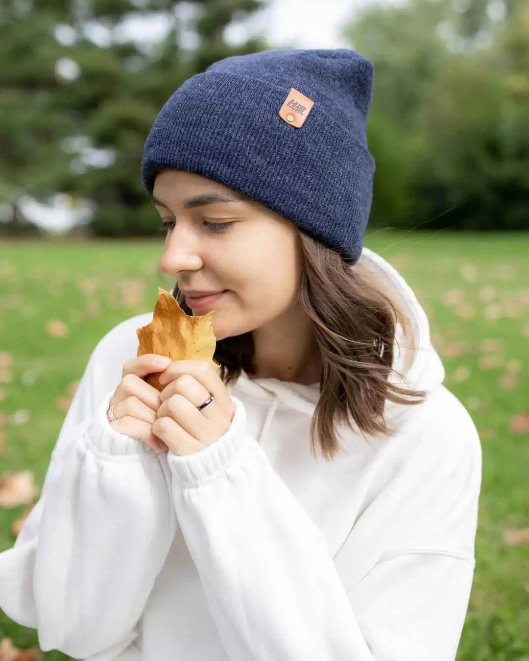 HAAKWEAR USA Beanies SKU: HWCCHS1DN - Great Lakes Reclaimed Denim