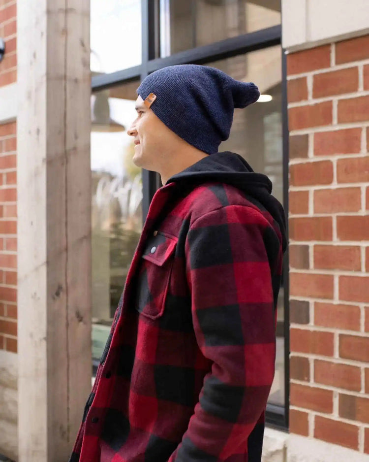 HAAKWEAR USA Beanies SKU: HWCCHS1DN - Great Lakes Reclaimed Denim