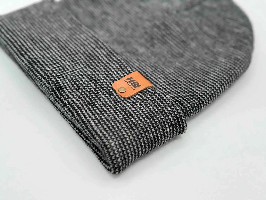HAAKWEAR USA Beanies SKU: HWCCTF2BK-GY - Great Lakes Reclaimed Denim