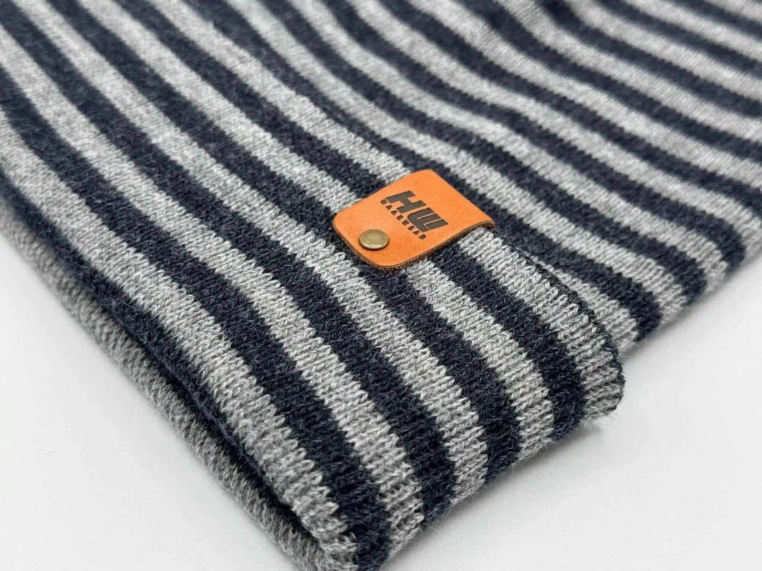 HAAKWEAR USA Beanies SKU: HWCCTR2GY-DN - Great Lakes Reclaimed Denim