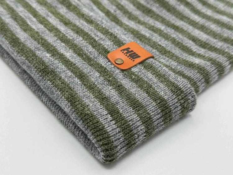 HAAKWEAR USA Beanies SKU: HWCCTR2GY-GR - Great Lakes Reclaimed Denim