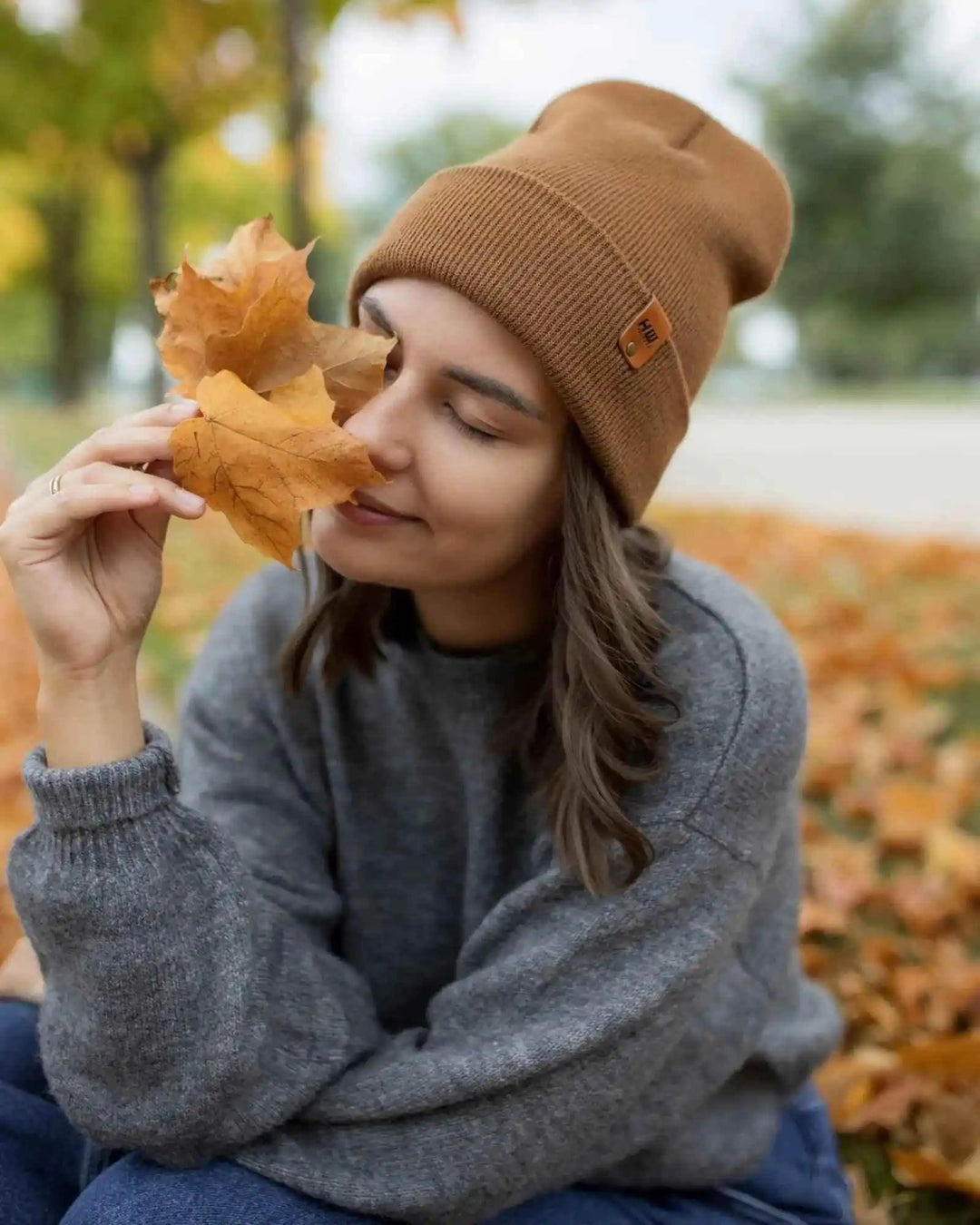 HAAKWEAR USA Beanies SKU: HWCCTS1BR - Great Lakes Reclaimed Denim