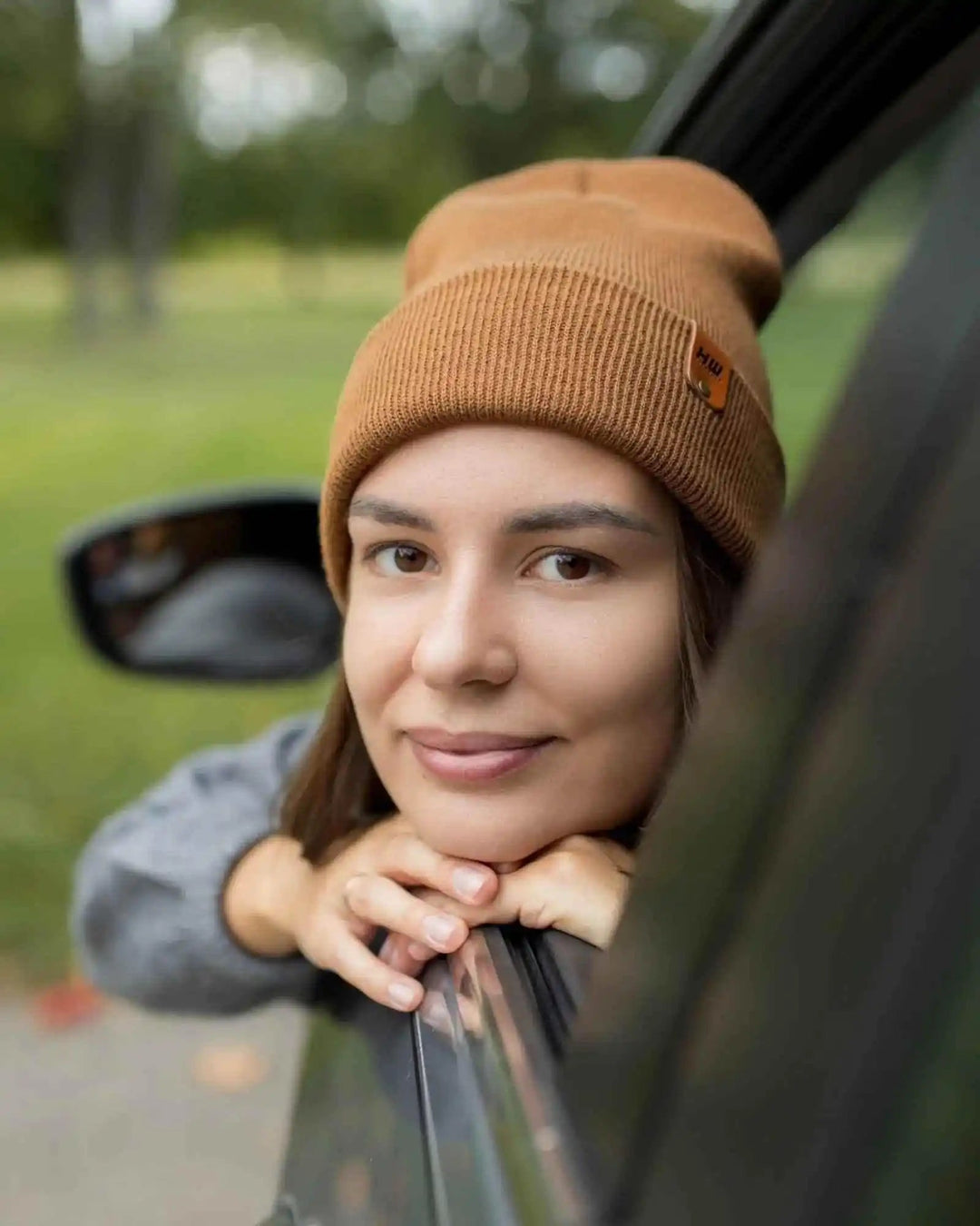 HAAKWEAR USA Beanies SKU: HWCCTS1BR - Great Lakes Reclaimed Denim
