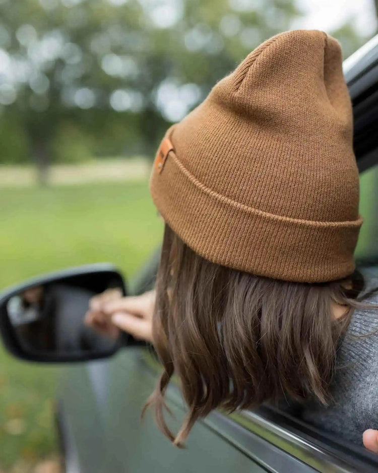 HAAKWEAR USA Beanies SKU: HWCCTS1BR - Great Lakes Reclaimed Denim